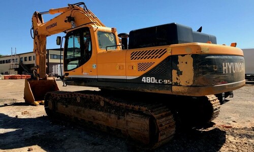 Гусеничный экскаватор Hyundai R 480LC-9S