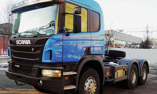 Аренда лесовоза Scania P440 6×4 off-road