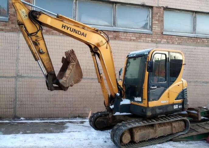 Аренда мини-экскаватора Hyundai R60-9S